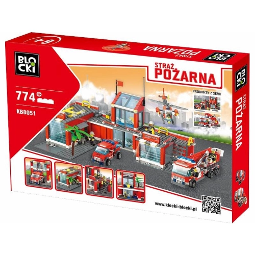 Klocki BLOCKI  STRAŻ POŻARNA